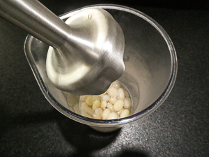 fagioli freschi frullati