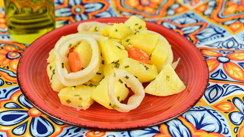 ricetta insalata di totani e patate