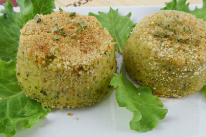 Timballo di zucchine e patate monoporzione
