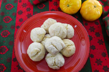 biscotti morbidi al mandarino