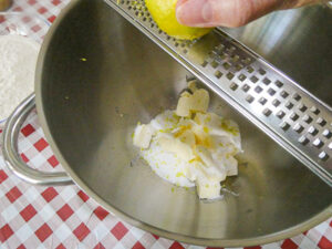 burro, stevia, scorza di lime