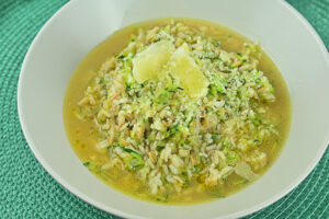 ricetta Zuppa di cereali con zucchine