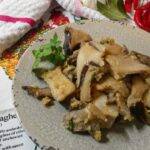Funghi cardoncelli gratinati in padella