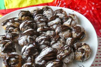 Castagnole al cioccolato