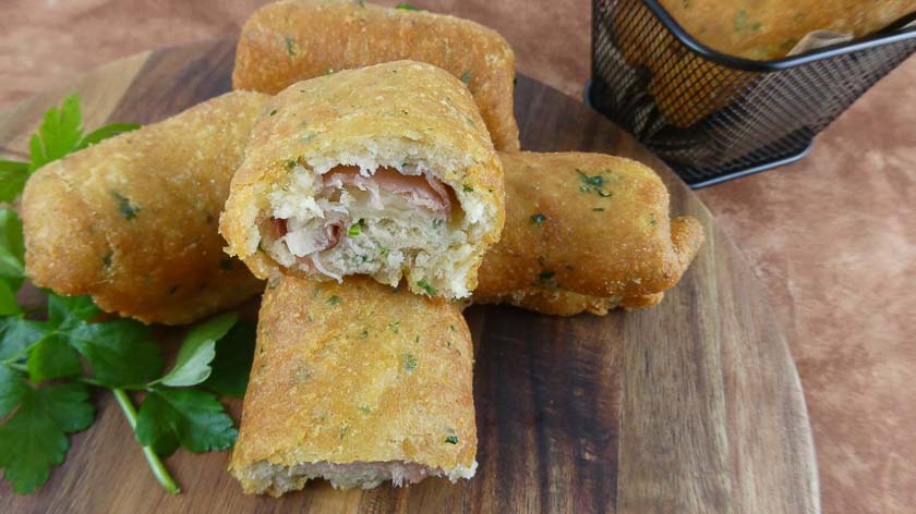 Fagottini rustici fritti