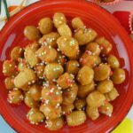 Struffoli con stevia e sciroppo d'agave