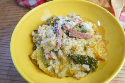 Ricetta Minestra di verza e riso