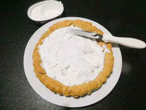 farcire la crostata con formaggio spalmabile