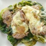 Filetto di manzo con scarola ed Emmental