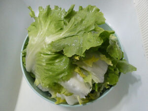lavare la scarola