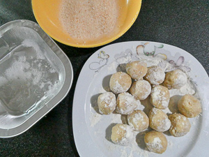 polpettine di legumi secchi