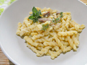 ricetta fave secche a purea con pasta