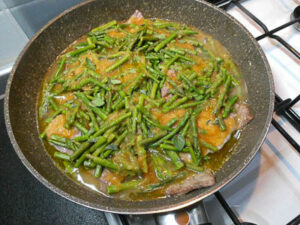 scaloppine di vitello primaverili