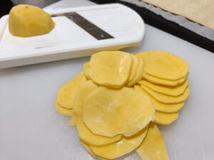 affettare le patate
