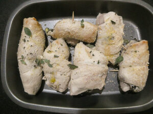 cuocere gli involtini in forno