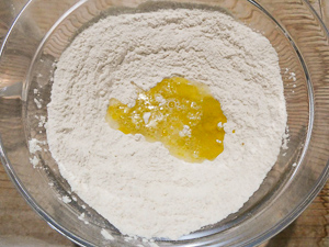 preparazione impasto focaccia veloce