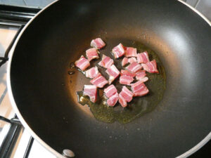 rosolare la pancetta