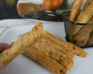bastoncini croccanti da aperitivo