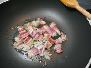 dorare la pancetta