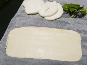 coperchio di pasta briséee per lo scrigno