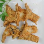 Cotolette di funghi cardoncelli impanati e fritti