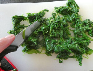 sminuzzare la rucola