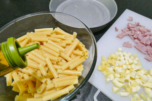 aggiungere olio alla pasta