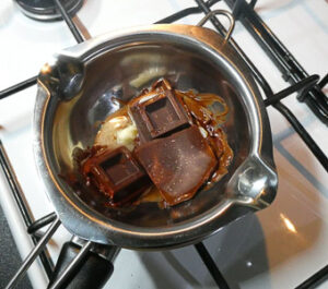 cioccolato sciolto nel polsonetto