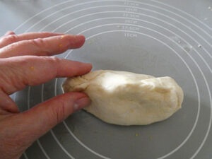 formare delle crocchette appiattite