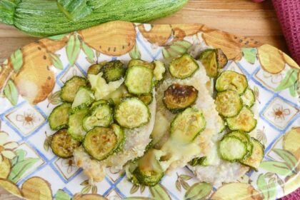 Scaloppine di lonza di maiale con zucchine