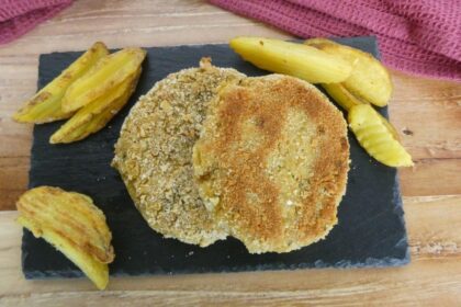 Burger di ceci fatti in casa al forno