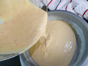 impasto torta al pompelmo senza zucchero, latte e burro
